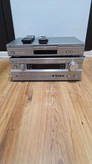 Ресивер и DVD player Yamaha