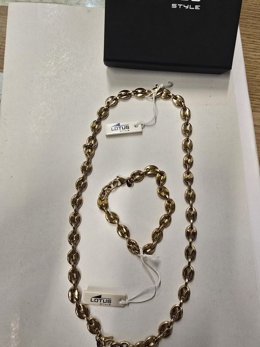 Vând set brățară+lănțișor LOTUS