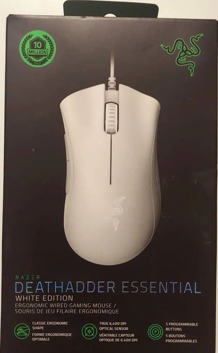 Мышь Razer DeathAdder Essential белый