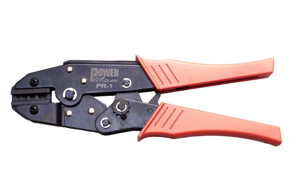 Различни клещи за кримпване / кербоване на кабелни накрайници и обувки