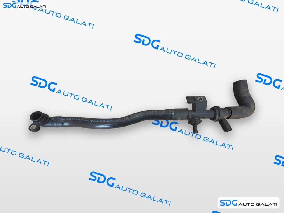 Conducta Furtun Tub Epurator Gaze Carter Vacuum Vacum Volkswagen Golf 6 Plus 1.4 TSI CAXA 2008 - 2014 Cod 03C103465Q, 03C103493AM [N8706]