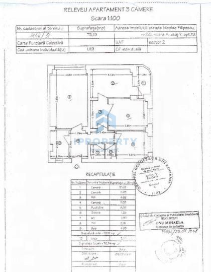 Apartament 3 Camere | Universitate | 2 Bai | Centrala Proprie |
