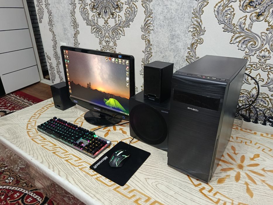 Kompyuter komplekt sotiladi. Xotirasi 1000 GB