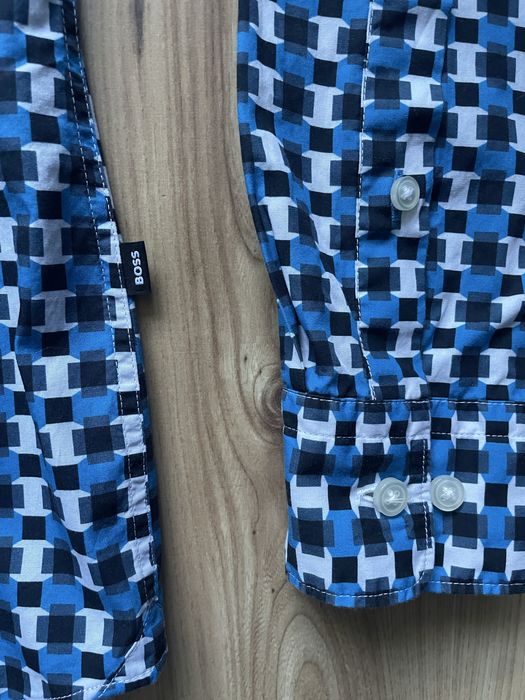 HUGO BOSS / мъжка ризa-slim fit L