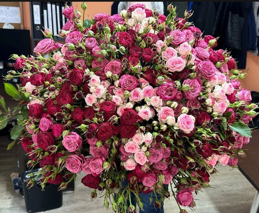 Свежие Розы Оптом