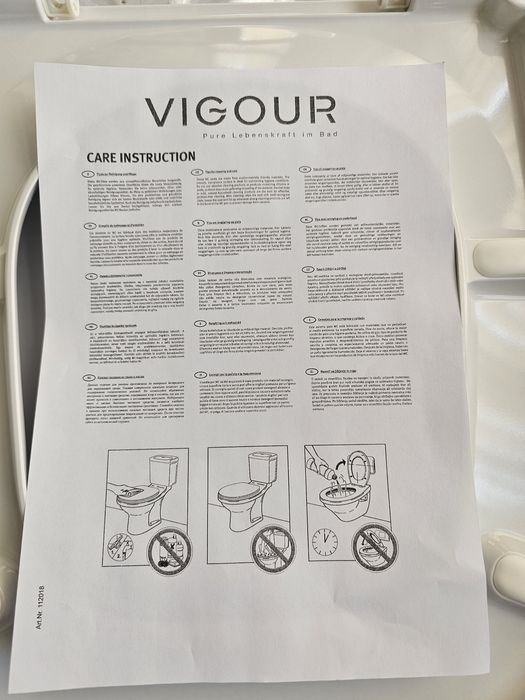 Капак за тоалетна чиния VIGOUR Германия налични 26 броя ТОП ЦЕНА