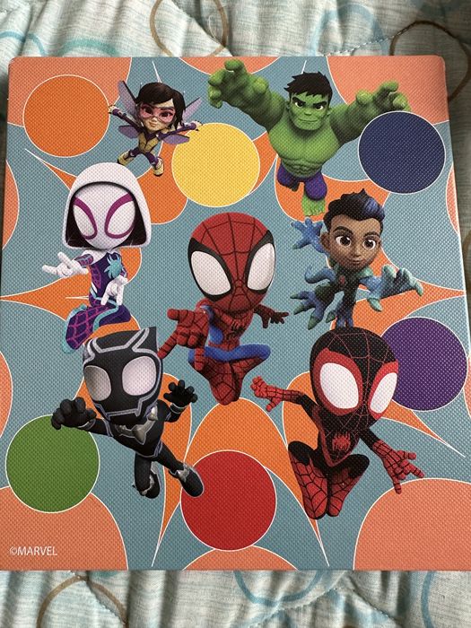 Образователна игра 3г спайдърмен цветове