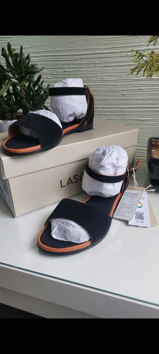 Нови сандали Lasocki естествена кожа, 37/38