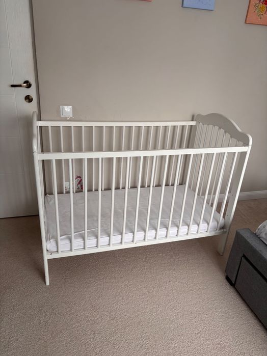 Pătuț bebe cu saltea de cocos