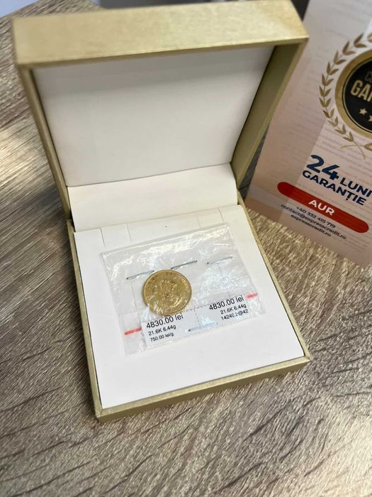 Moneda aur 21.6K (AG42 B14240.2) GARANTIE 24 LUNI