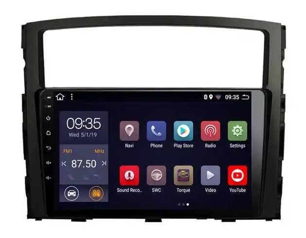 Мултимедия за Mitsubishi Pajero Двоен дин Навигация Android плеър 2DIN