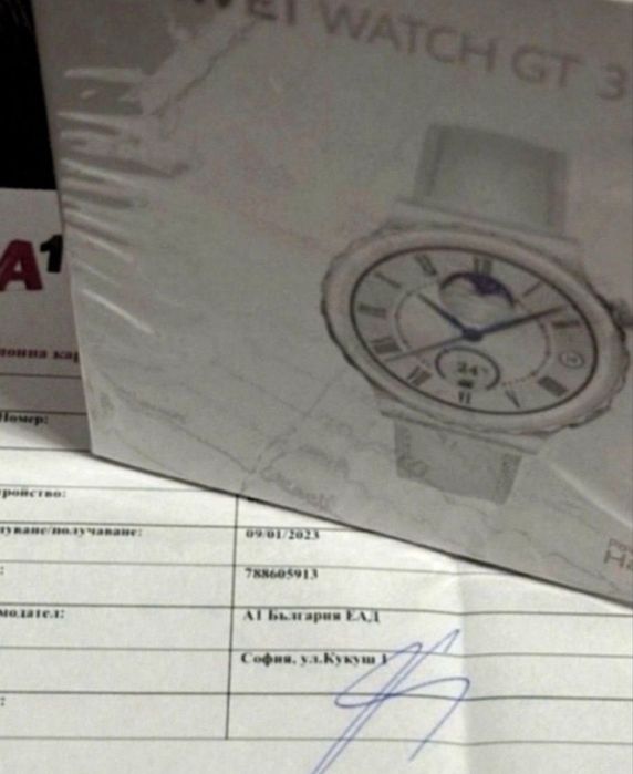 41mm Huawei watch GT 3 Pro | GT3 Гаранция A1 2025 Ceramic White | Бял