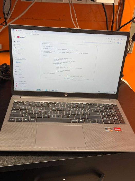 HOPE AMANET P2- HP 15 FC0XXX / Amd Ryzen 7 5825U / 16 GB Ram