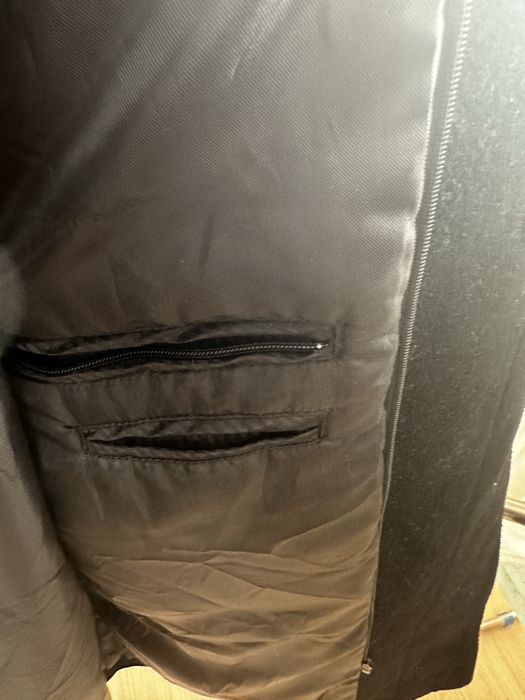 Palton scurt barbati , negru , marime L-Xl