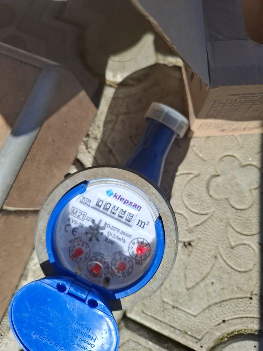 Vînd apometru pt apă rece branșament exterior 3/4 klepsan