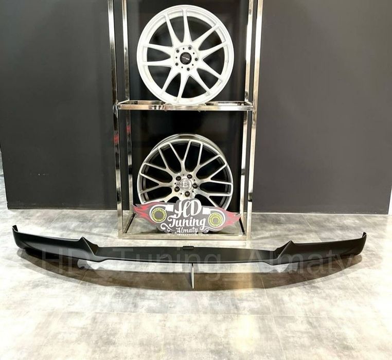 Губа на передний бампер BMW X6 E71