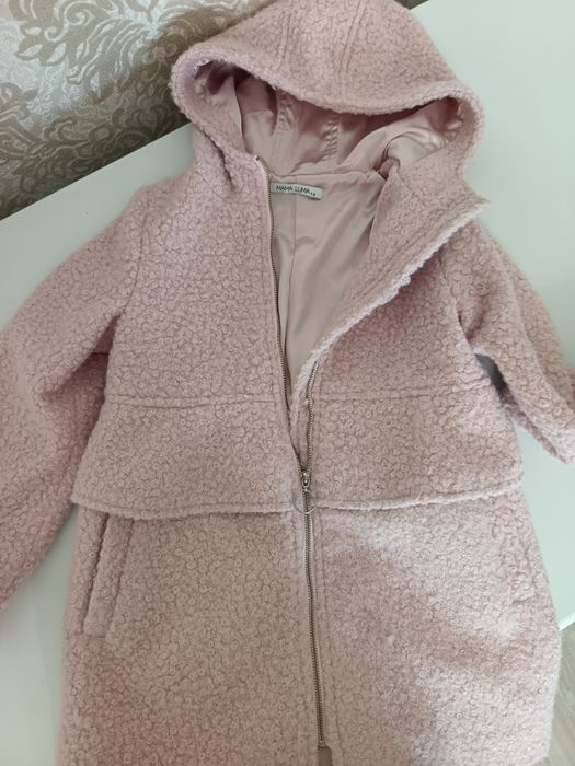 Пальто на девочку рост 122-128 см