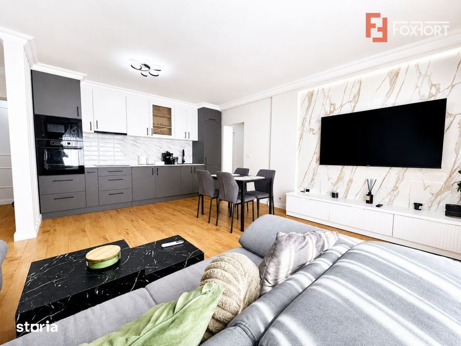 Apartament elegant cu 3 camere, etajul 1, in apropiere de AFI Arad