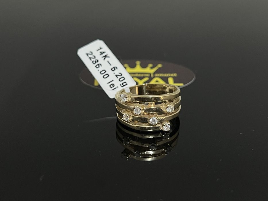 Bijuteria Royal CB : Inel dama aur 14k 6,20 grame