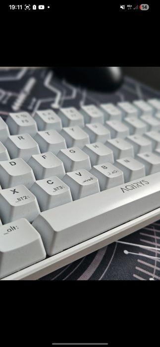 Tastatura aqirys mira 60% Alba