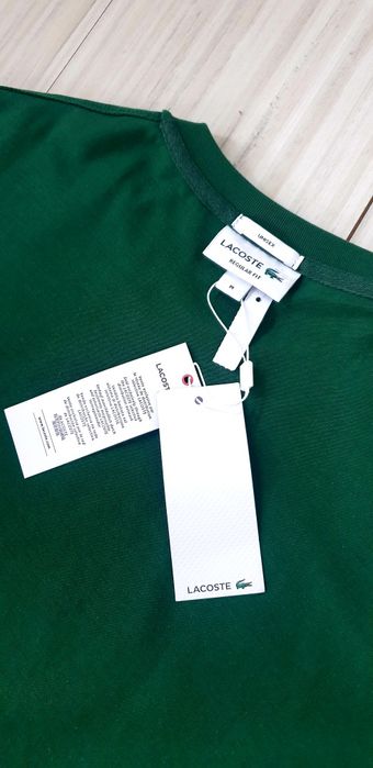 Lacoste Cotton Regular Fit Unisex  M НОВО! ОРИГИНАЛНА Унисекс Тениска