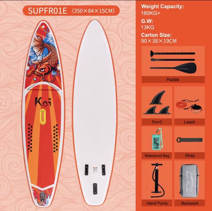 Funwater падъл борд KOI 11’6 различни видове