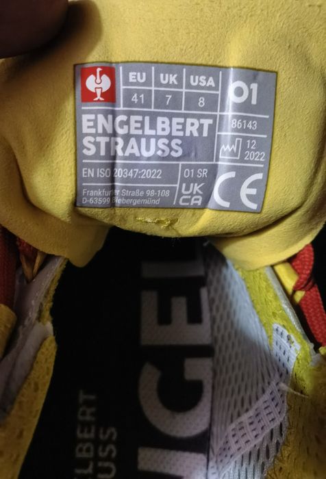 Adidași Engelbert Strauss mărimea 41 fără protecție