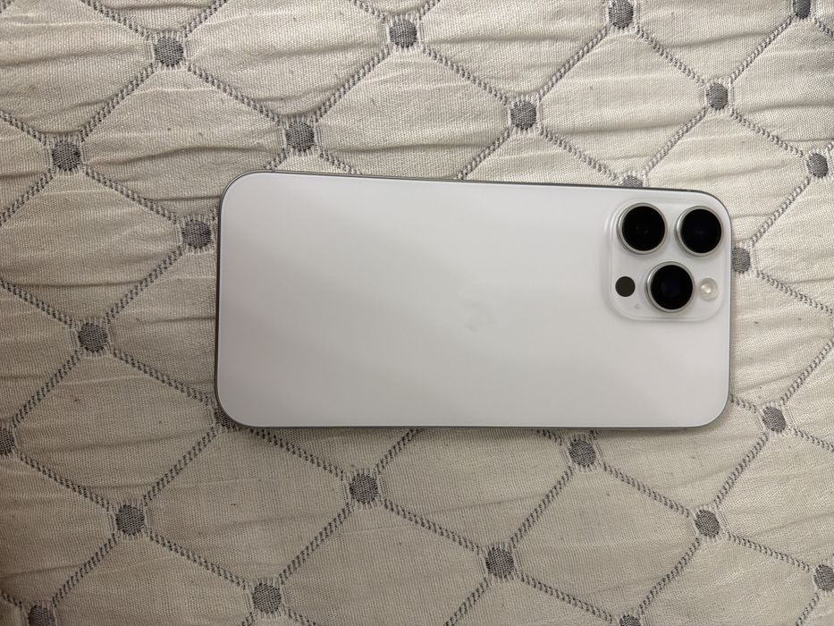 Айфон 16 про макс, 256 гб, белый