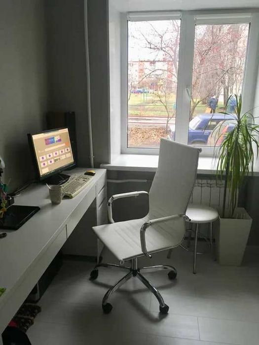 Кресло для офиса и дома Delgado БЕЛЫЙ!