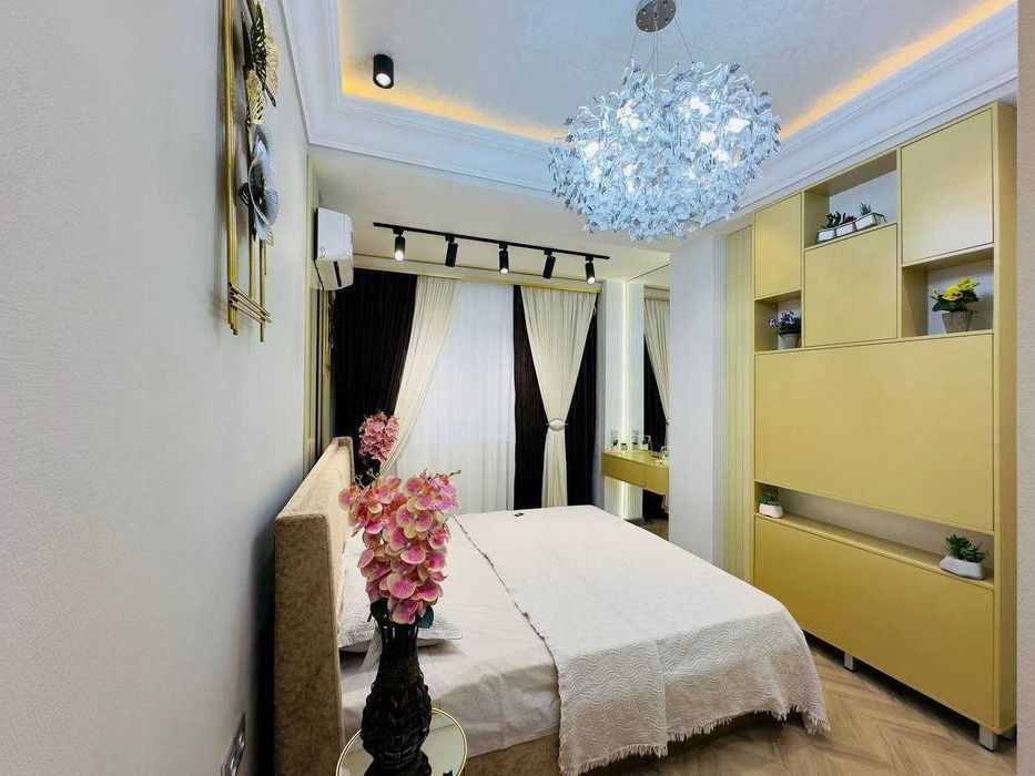 ЖК New Life 3-комнат 88м2 Всё новое! Ор-р ул.Махтумкули