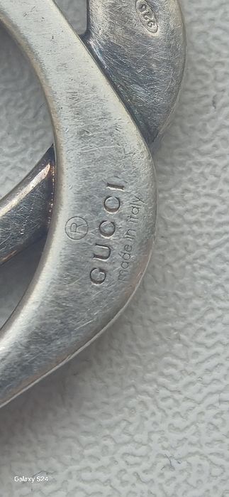 Breloc argint Gucci