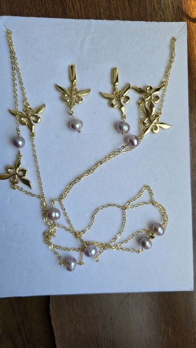 Сотуар и серьги в этно стиле