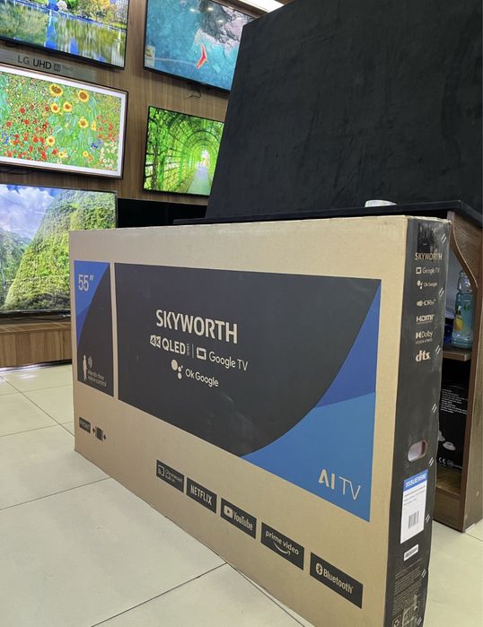 Телевизоры SKYWORTH 43/50/55 по оптовой цене доставка бесплатно !!