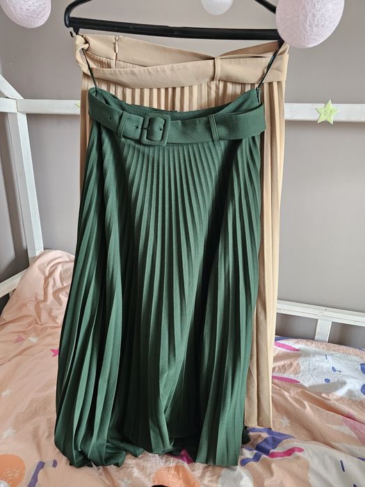 Пола Зара Солей зелена и бежава