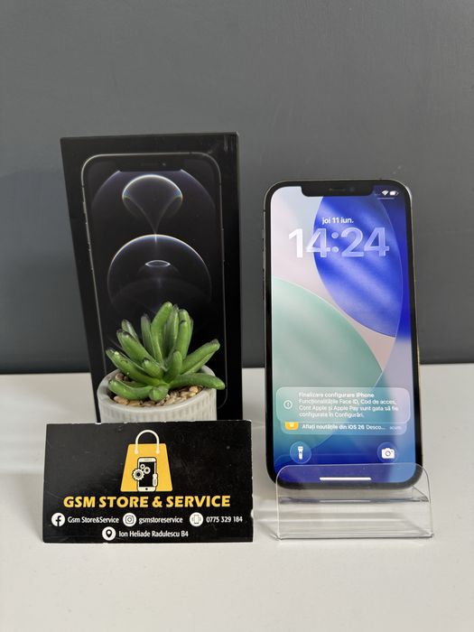 Iphone 12 Pro 128Gb Space Gray 2 Ani Garantie Gsm Store&Service