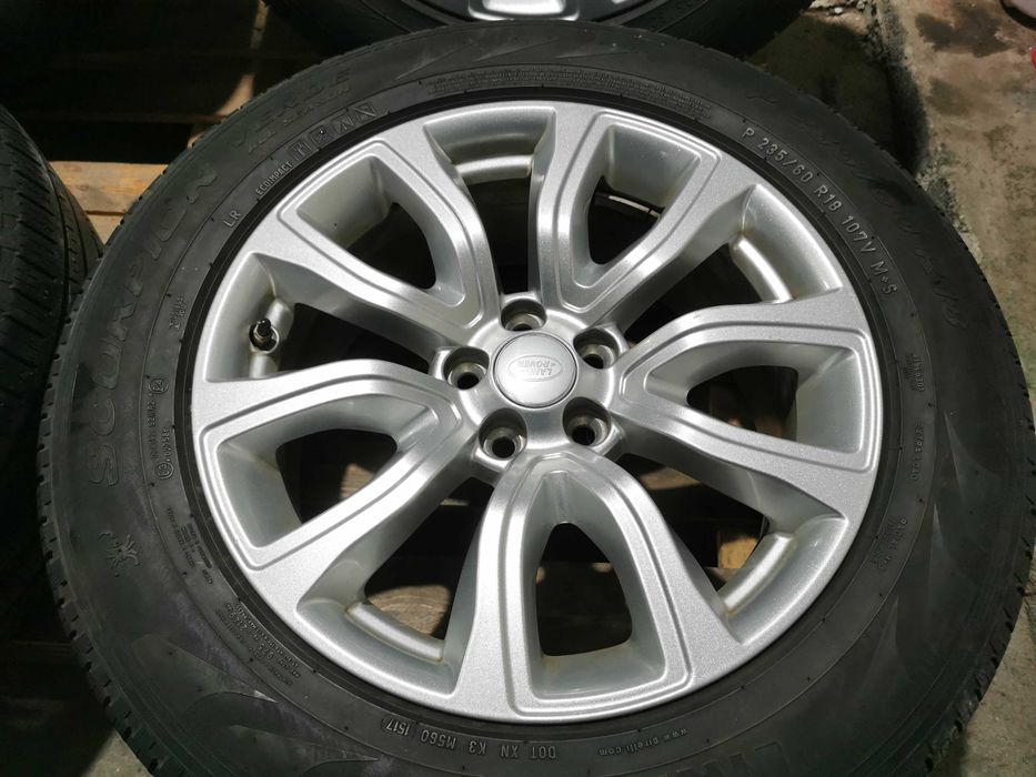 Jante Originale Land Rover/Range Rover Evoque R18 cu anvelope de iarna