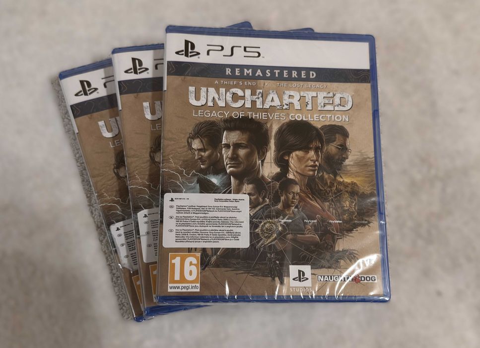чисто нови Uncharted Legacy of Thieves Collection за PS5