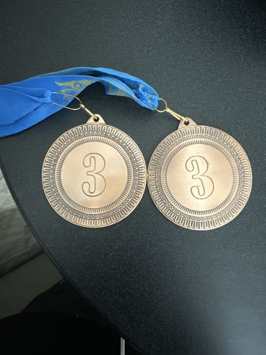2 медаля , за 3 место