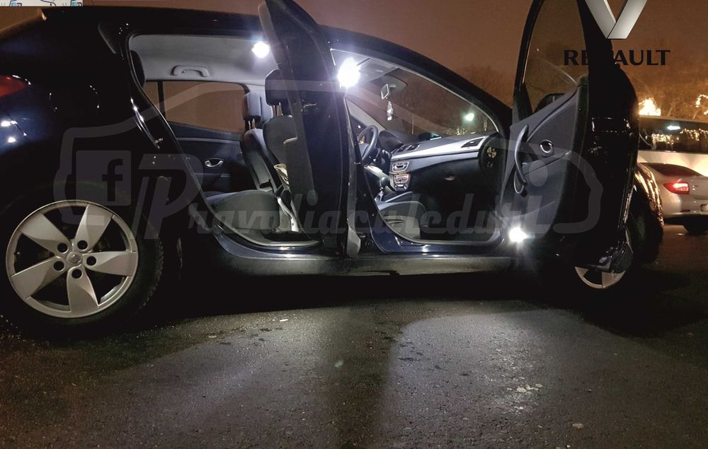Becuri led leduri pentru iluminare interior Renault Megane 3