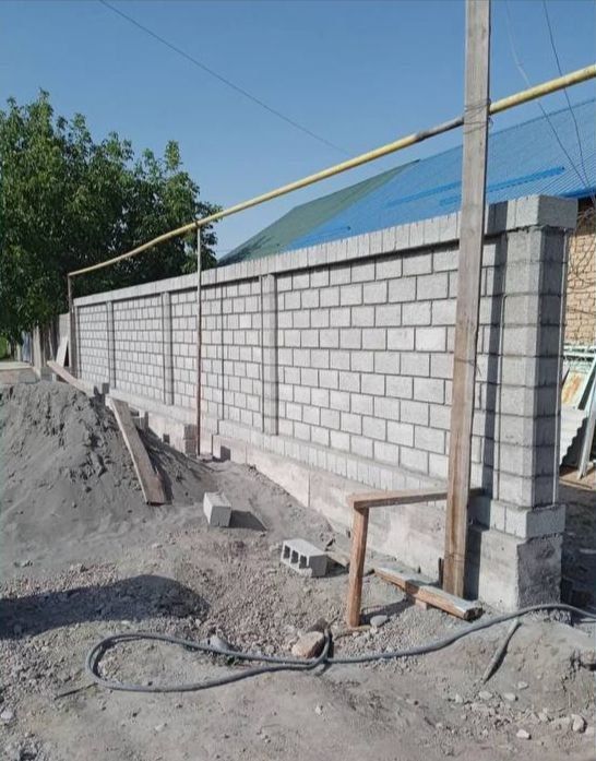 Shlakablok zabor usta shlakablok teramiz