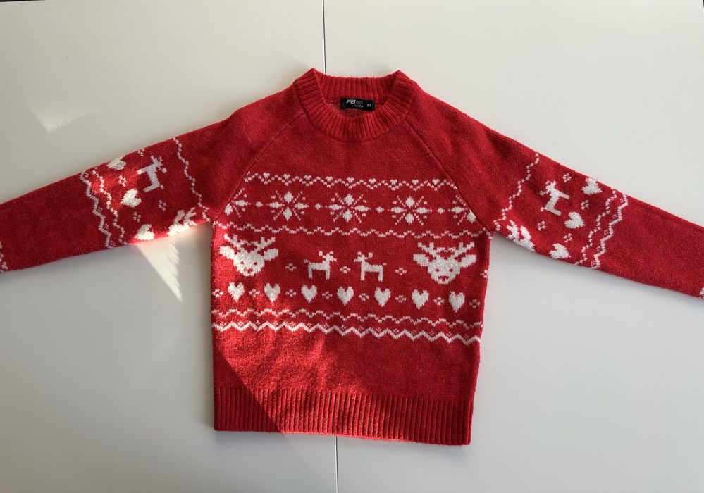 Коледна блуза нова