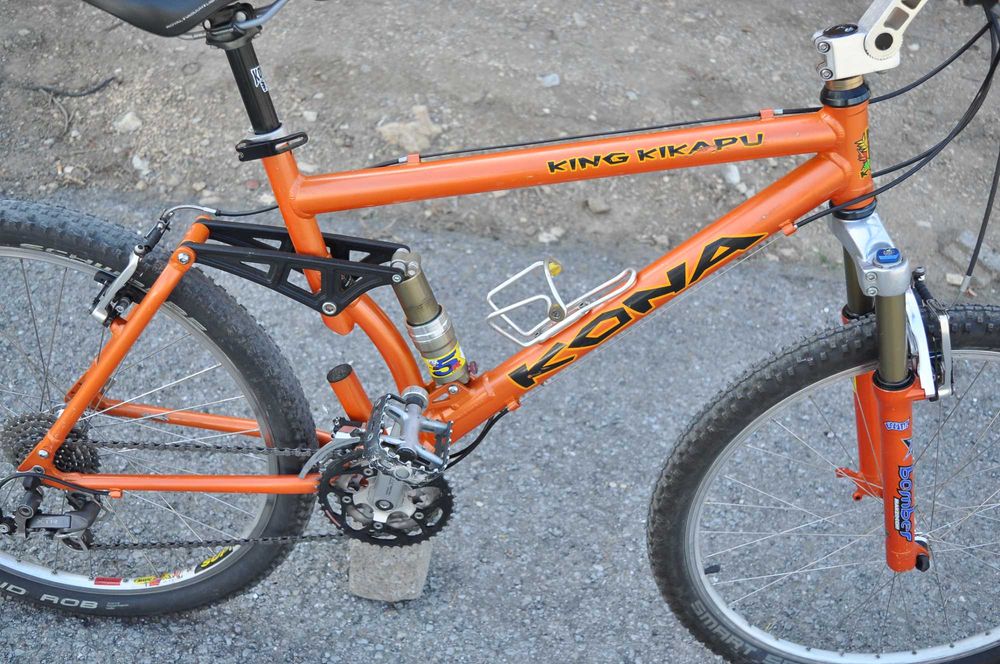 Kona King Kikapu-Deore XT-мекица 26- алуминиев велосипед