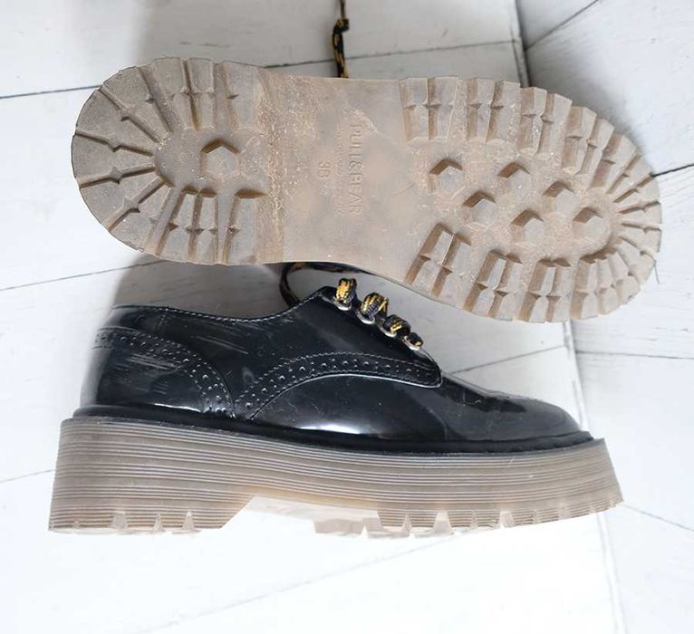 Ботинки платформе 38 р-р Pull&Bear