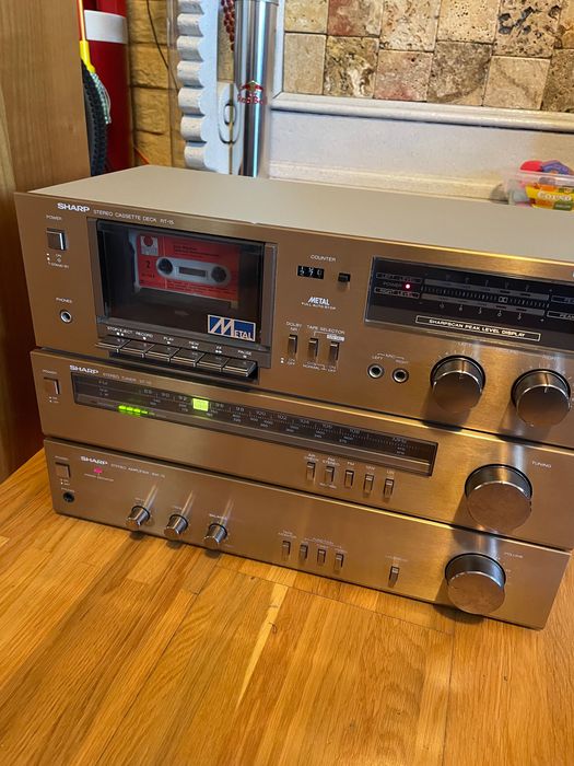 HIFI stereo linie SHARP SM-15 ST-15 RT-15 MADE IN JAPAN Periam • OLX.ro