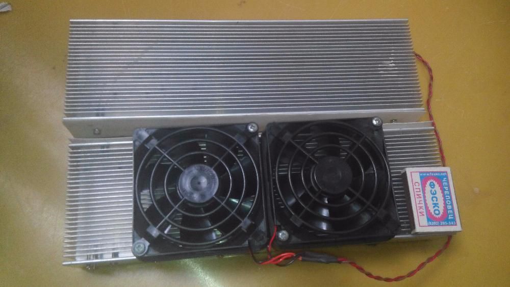 Продам два алюминиевых, больших радиатора