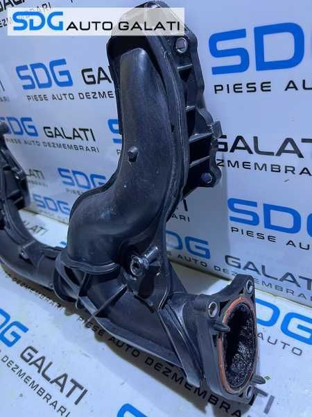 Tub Colector Tubulatura Colectoare Aer Galerie Admisie Audi A4 B7 3.0 V6 TDI BKN ASB 2005 - 2008 Cod 059145762B [MA0142]
