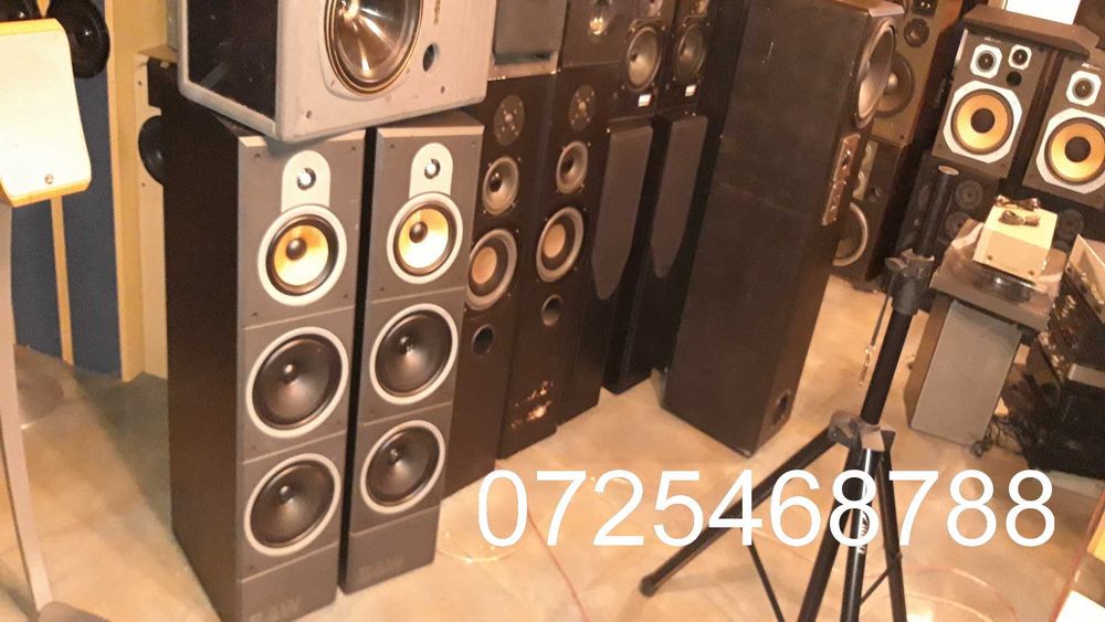 amplificator sony statie technics 2x 100w denon boxe de la