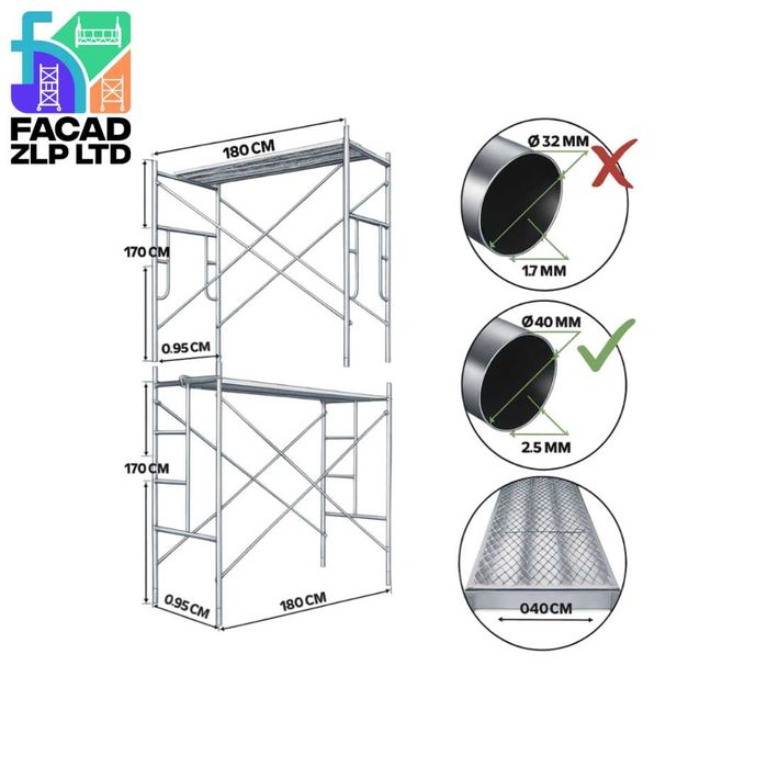Оцинкованные строительные леса качественно, доступно, в наличии Китай
