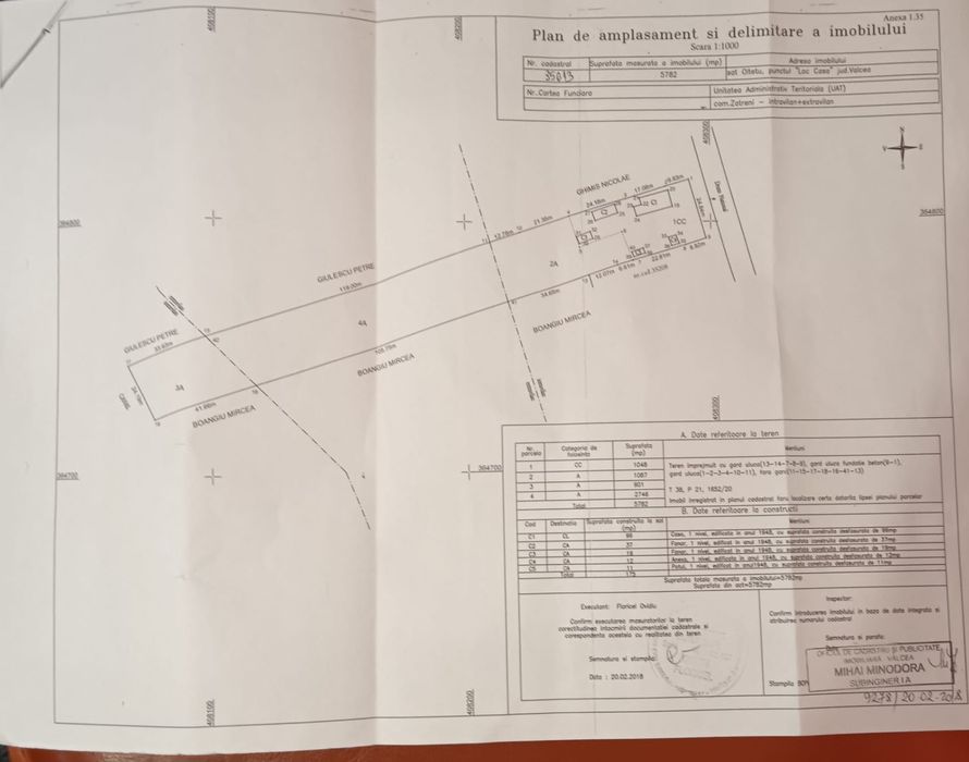 Vand casă in constructie cu teren