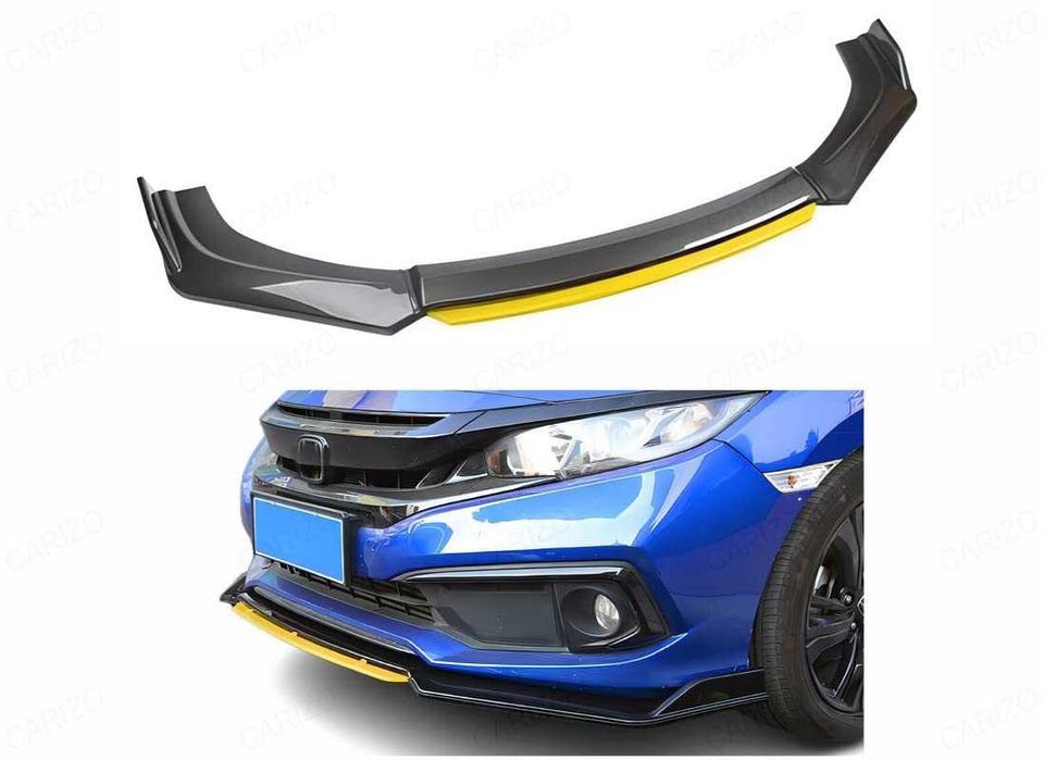 Универсален лип спойлер за предна броня